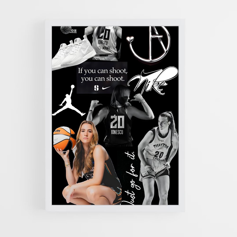 Poster Sabrina's Court Magic – affiche Basketball (vue 3)